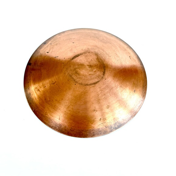 Vintage Enamelled Copper Trinket Dish - Picture 11 of 14